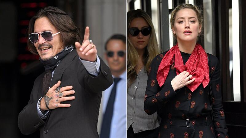 جوني ديب وآمبر هيرد